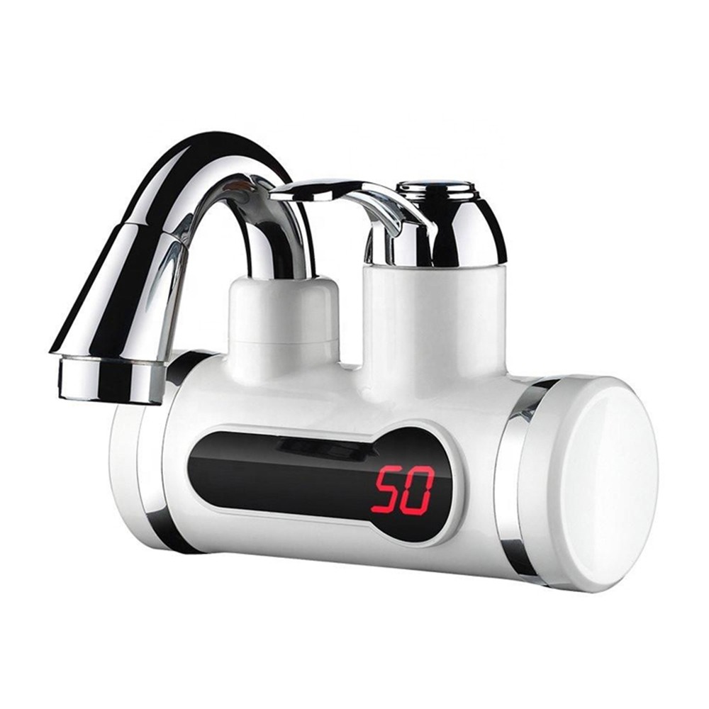 The 2000W electric water faucet from South America is an instant kitchen water heater that heats water quickly. It is a small kitchen water heater for bathrooms detail image 3