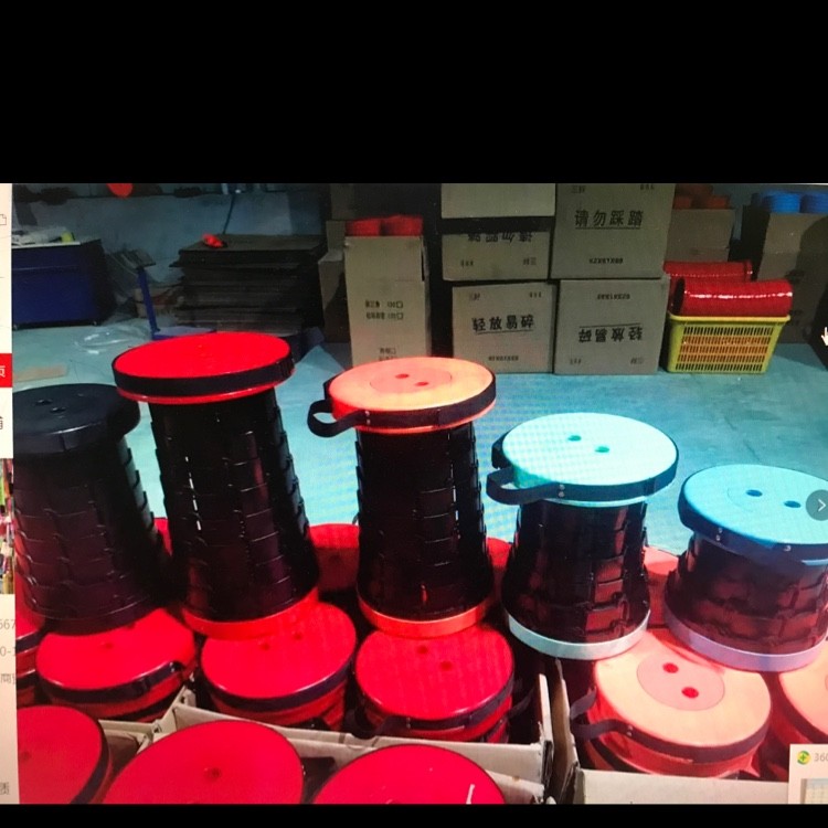 2021年新款畅销款式蓝色便携式折叠凳子详情图2