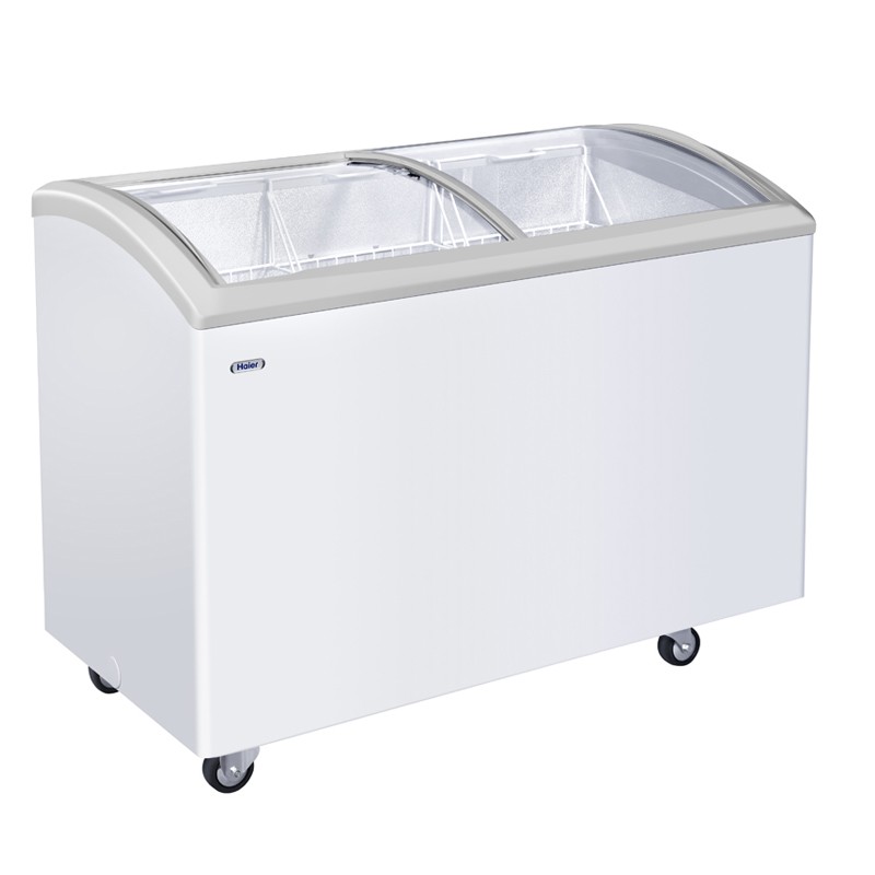 Haier/ Haier SC/SD-332C commercial flow transparent door horizontal display cabinet for commercial beverages, ice cream freezing and refrigeration pic 1