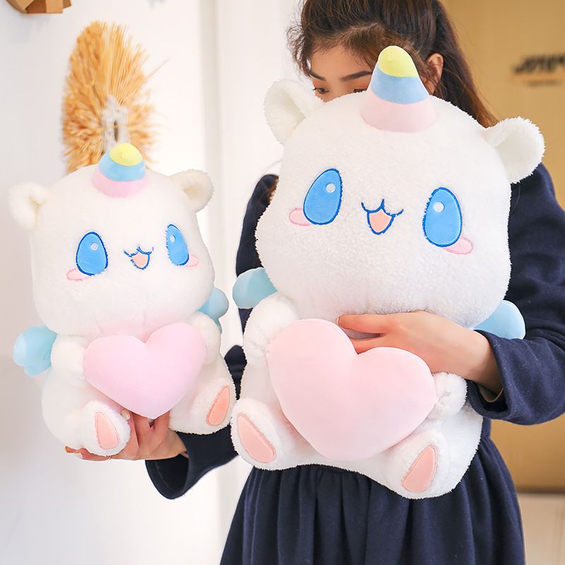30CM cute unicorn plush pillow, plush toy, mouse star doll, girl doll, Valentine's Day gift for your girlfriend