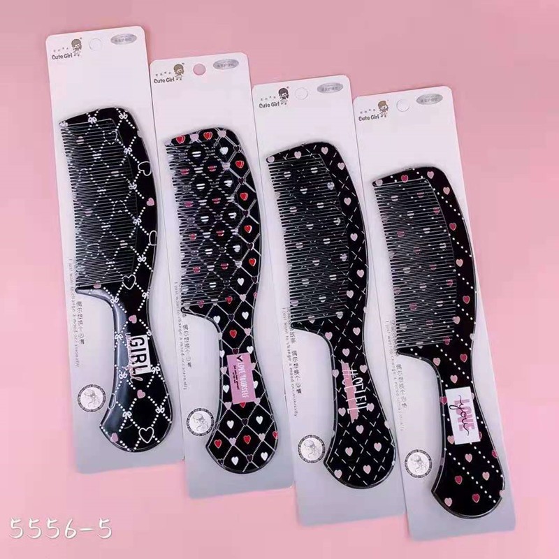 椭圆形折叠带梳镜子花开木木浙江萌卡通梳 厂家直销批发详情5