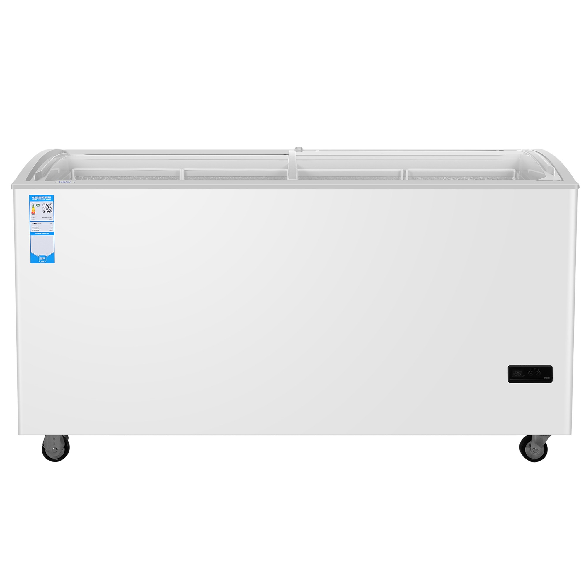 Haier 海尔 SD-518HE商流 卧式展示柜 玻璃展示柜 玻璃门冰柜冷柜详情1