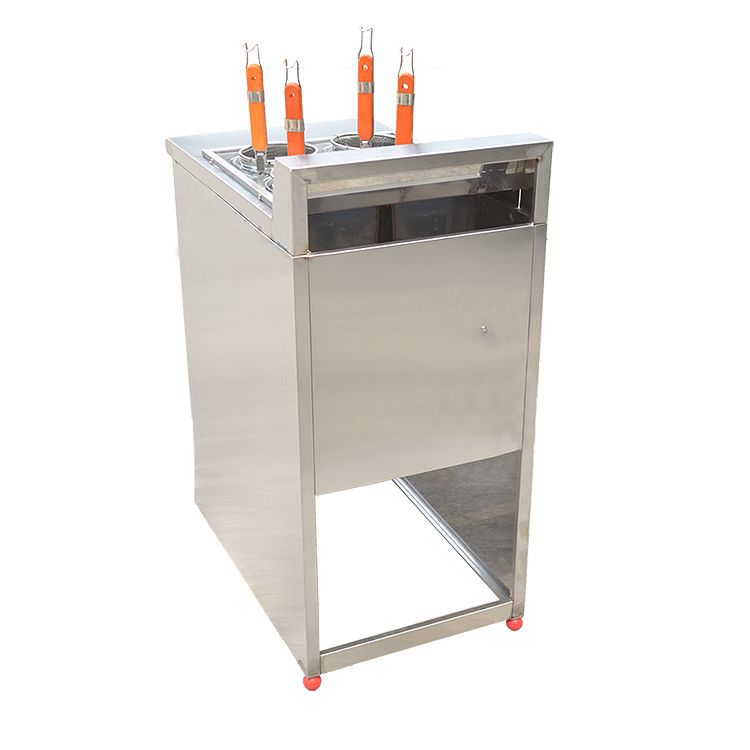 Vertical four-compartment noodle cooker with soup pool FY-4HX.R gas noodle cooker for commercial spicy hot pot skewers Item Picture