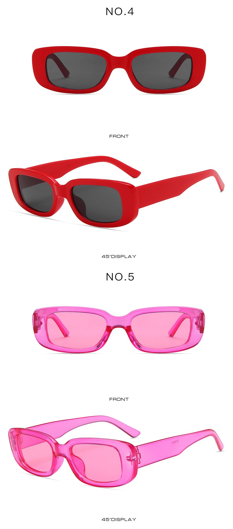 新款时尚花朵向日葵儿童太阳镜潮流果冻色眼镜太阳花装饰墨镜2021详情图4