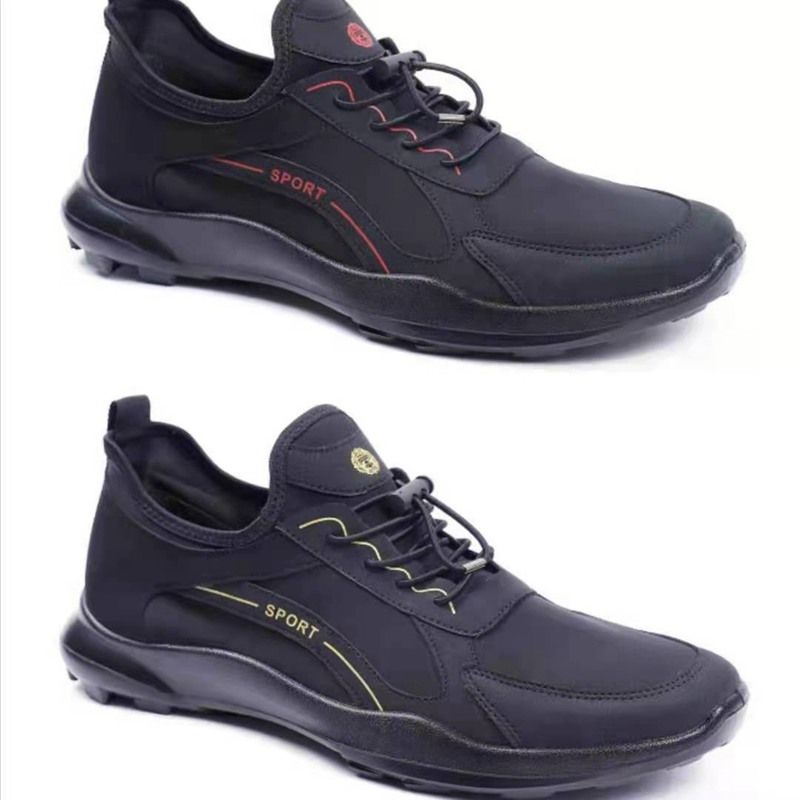Flying Woven Breathable Lace-Up Casual Shoes Breathable With Holes Woven Surface Durable Comfortable Sports Shoes Men's Shoes Cushioned Sports O09