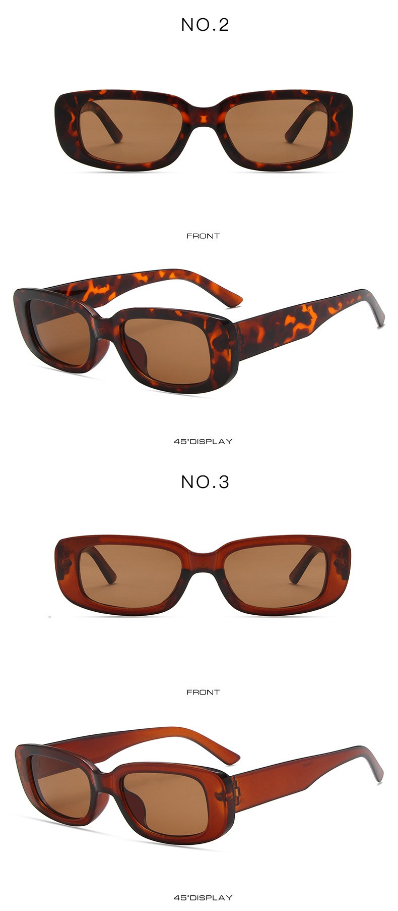 新款时尚花朵向日葵儿童太阳镜潮流果冻色眼镜太阳花装饰墨镜2021详情图6