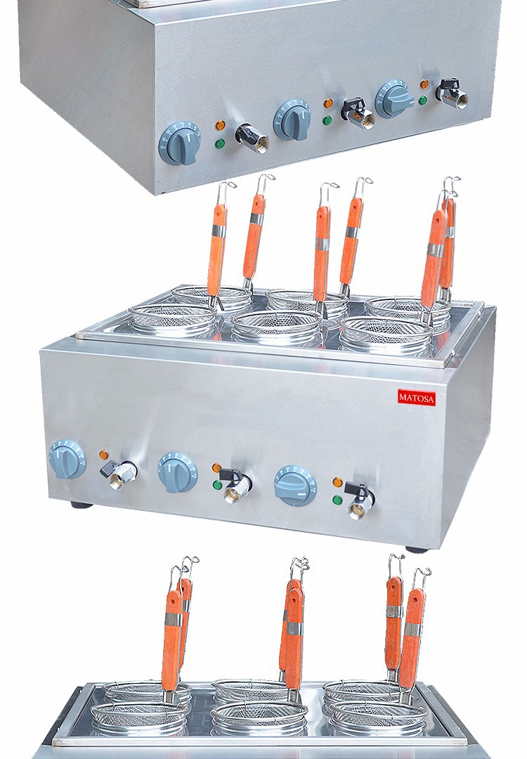 商用台式电热六格煮面机FY-6M-B煤气汤粉炉煮面炉详情5