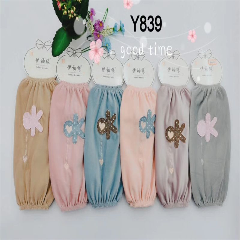 伊袖缘袖套秋冬套袖网红冰袖可爱时尚透气运动套袖Y861