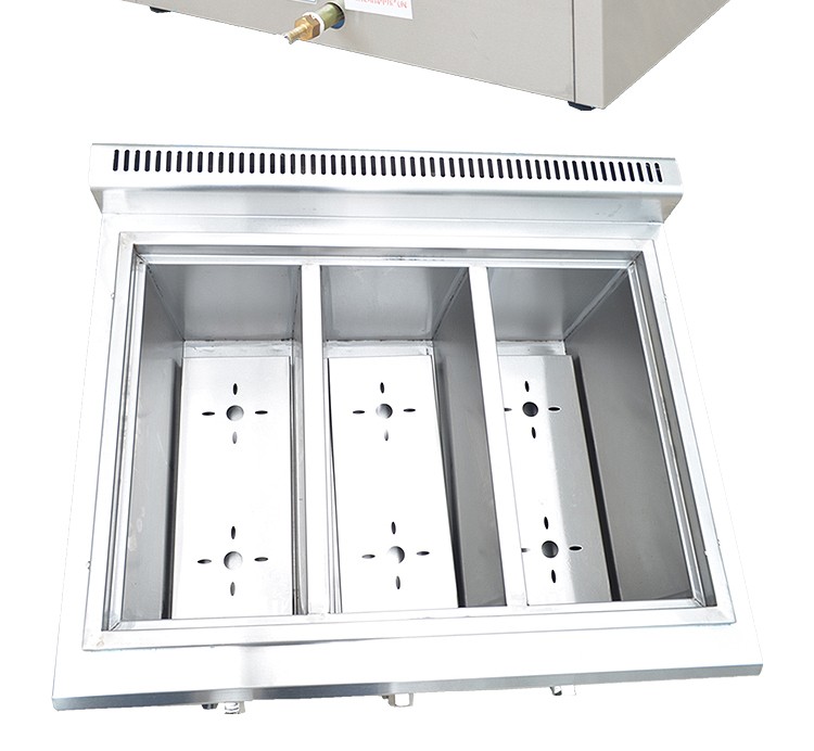 Commercial desktop gas six-compartment noodle cooking machine FY-6M.R, gas soup noodle stove, spicy hot pot machine, snack equipment detail image 8