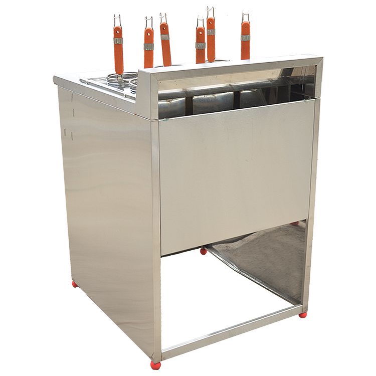 Vertical six-compartment noodle cooker with soup pool FY-6HX.R gas noodle cooker for commercial spicy hot pot skewers Item Picture