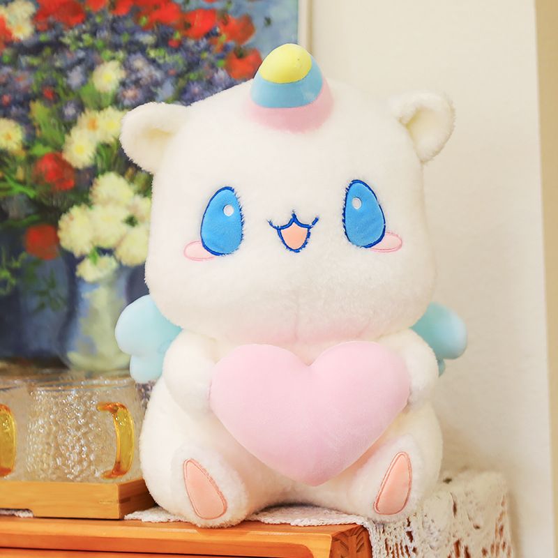 30CM cute unicorn plush pillow, plush toy, mouse star doll, girl doll, Valentine's Day gift for your girlfriend Application Scenario