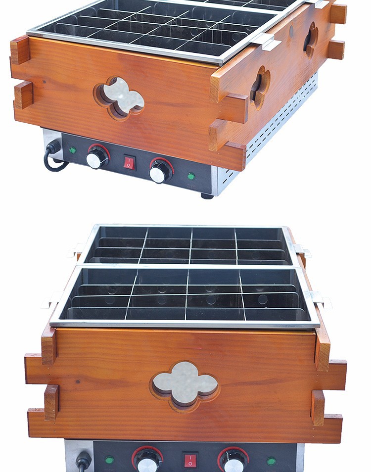 商用双缸三十二格关东煮FY-202麻辣烫 关东煮串串香煮丸子机设备详情图5