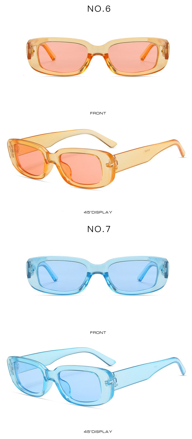 新款时尚花朵向日葵儿童太阳镜潮流果冻色眼镜太阳花装饰墨镜2021详情图2