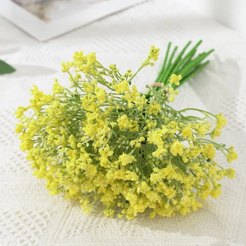 Starry Sky Notes, artificial flowers, night-blooming jasmine, home decoration, wedding bouquets, materials, photography props, handicrafts detail image 9