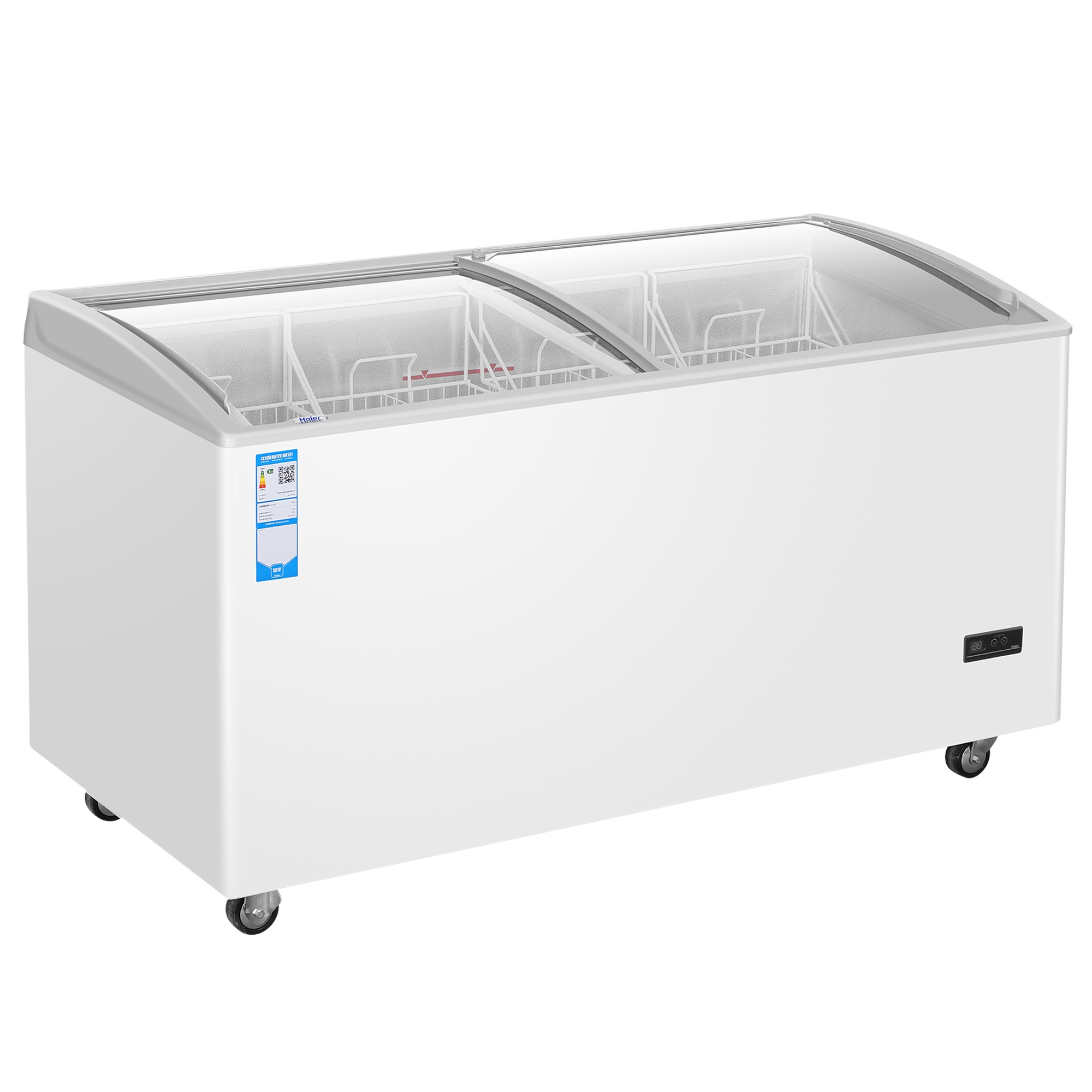 Haier 海尔 SD-518HE商流 卧式展示柜 玻璃展示柜 玻璃门冰柜冷柜详情3