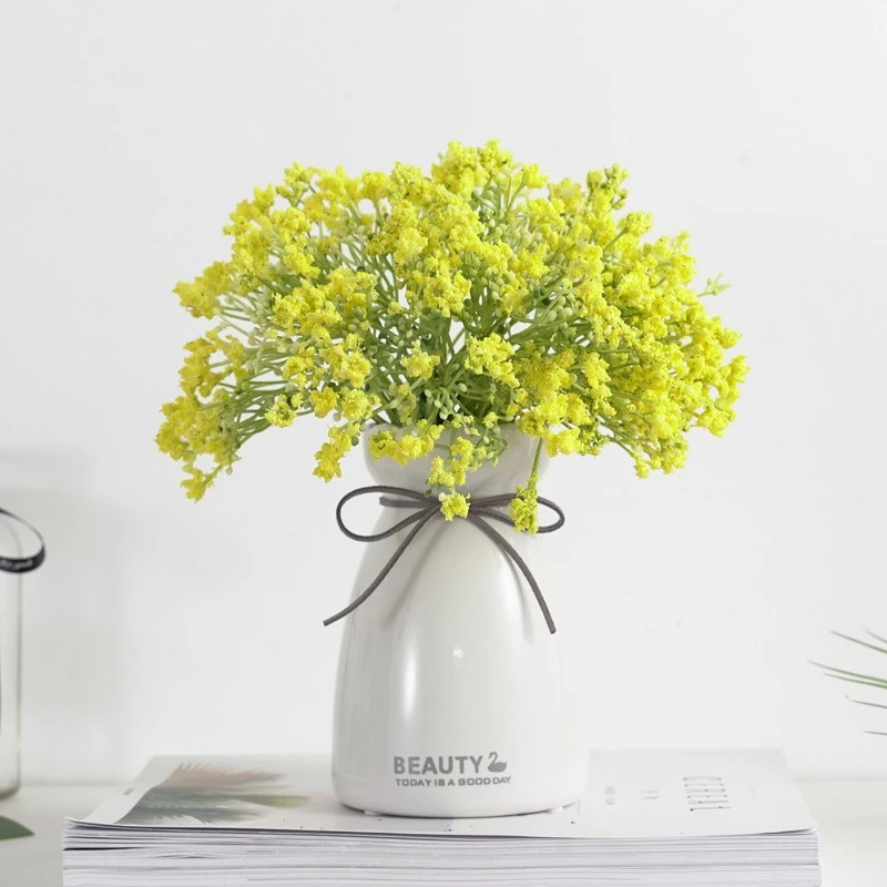 Starry Sky Notes, artificial flowers, night-blooming jasmine, home decoration, wedding bouquets, materials, photography props, handicrafts detail image 7