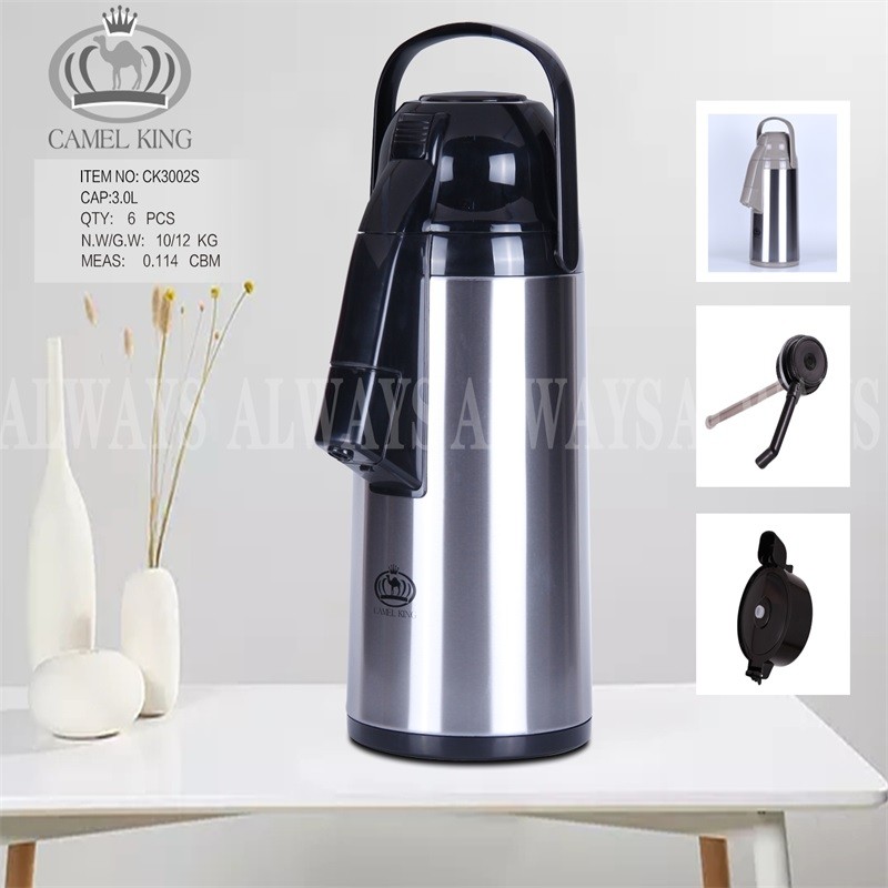 Yongfei ck3002s glass inner liner pressure flask detail image 1