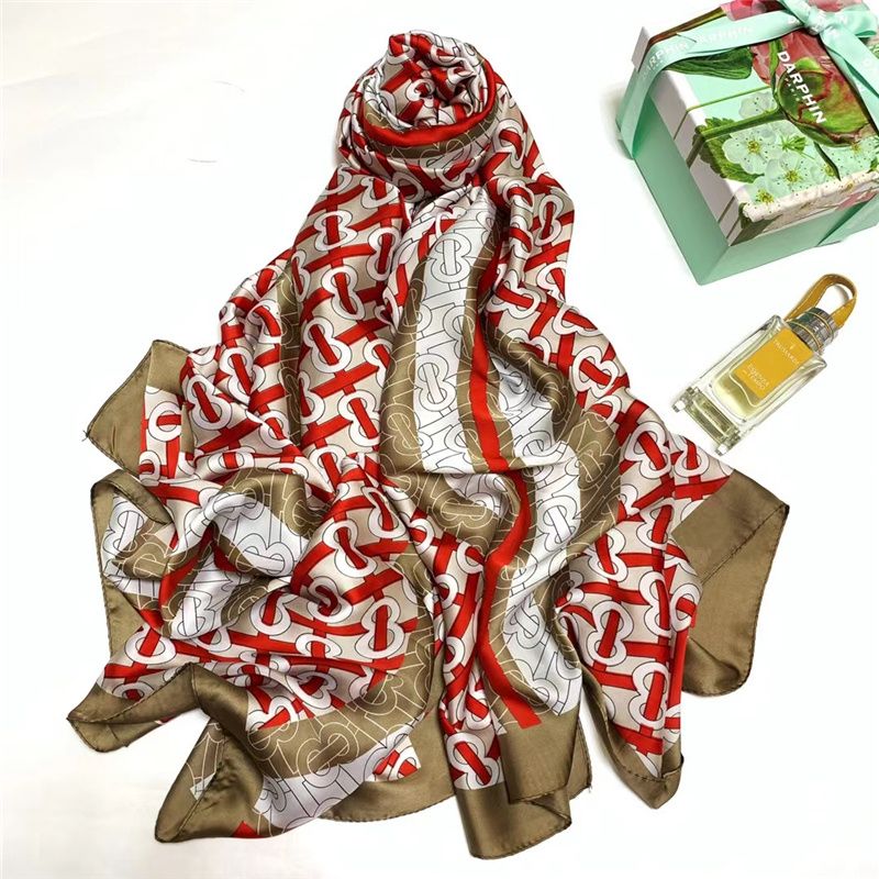 Boutique Scarf Women All Wear Neck Sunblock Mulberry Silk Scarf Summer Thin Gauze Scarf With Shawl 41