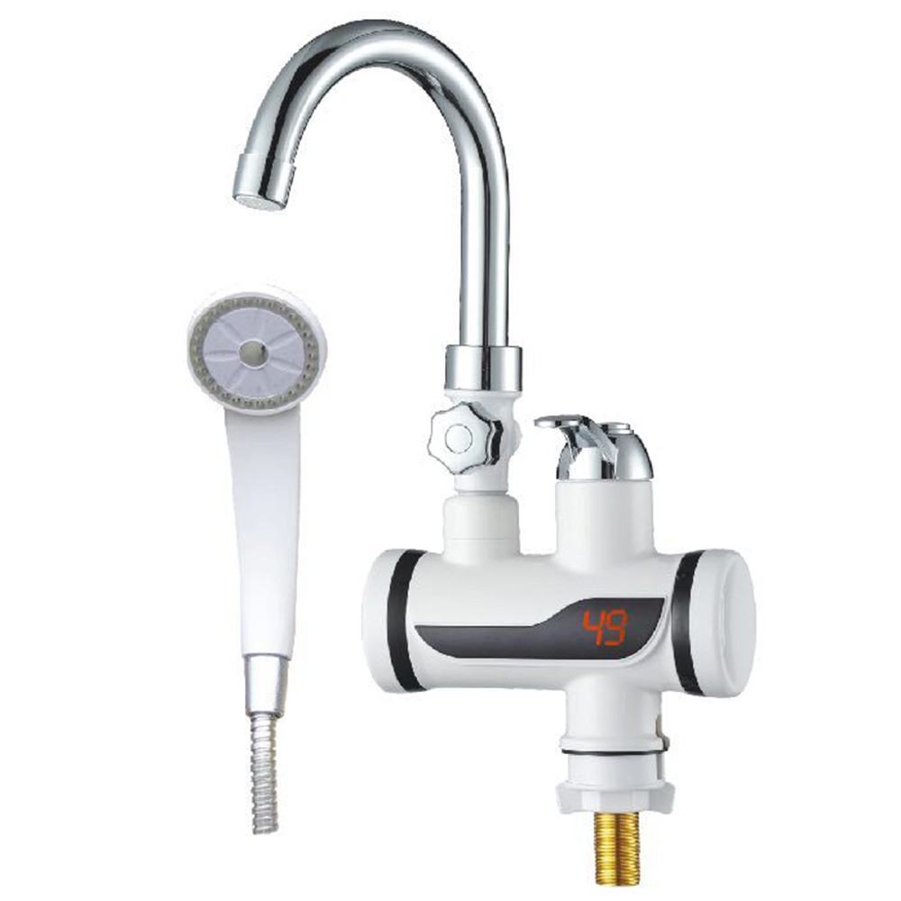 Electric water faucet, instant heating type, kitchen water heater, quick tap water, electric water heater for household use detail image 1