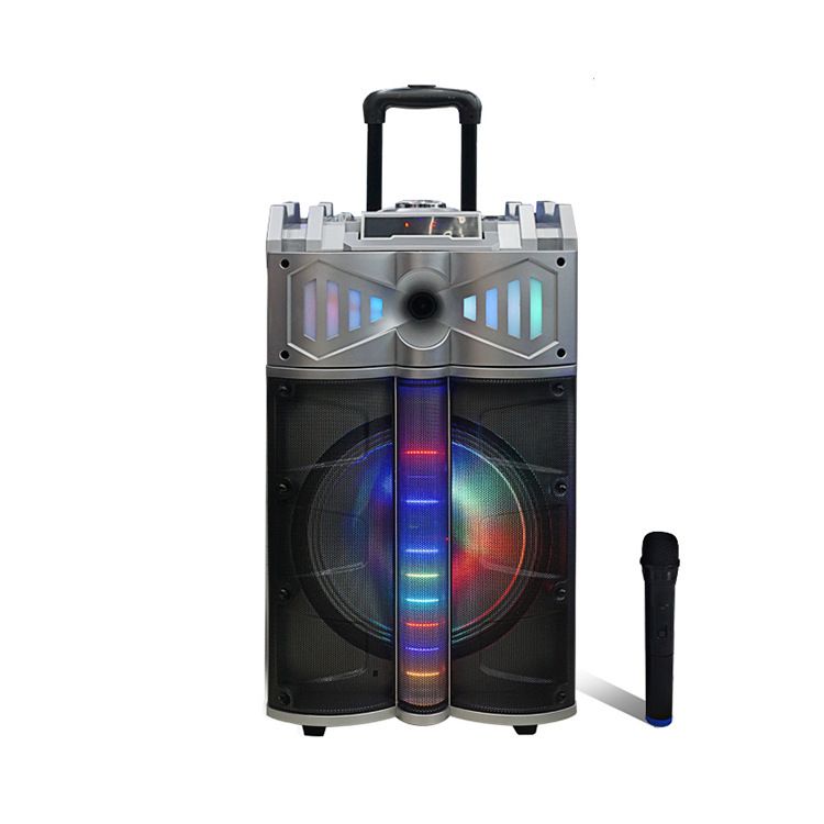 Outdoor mobile trolley battery-powered speaker 24