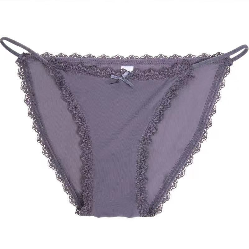 Seamless Underwear Women's Cotton Antibacterial Graphene Summer Middle Waist Little Girls Cotton Thin Japanese Triangle Shorts Head 1261