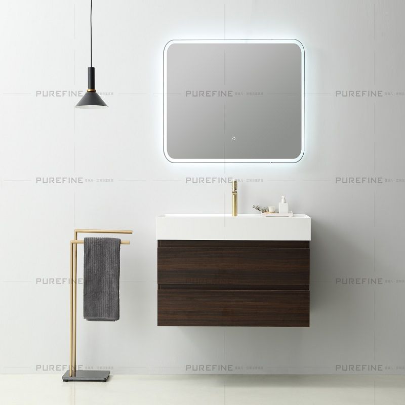Fanrong Building Materials Purifan bathroom cabinet integrated basin