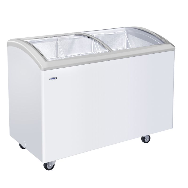 Haier/ Haier SC/SD-332C commercial flow transparent door horizontal display cabinet for commercial beverages, ice cream freezing and refrigeration details Picture