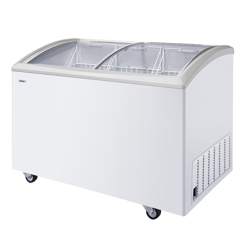 Haier/ Haier SC/SD-332C commercial flow transparent door horizontal display cabinet for commercial beverages, ice cream freezing and refrigeration pic 2
