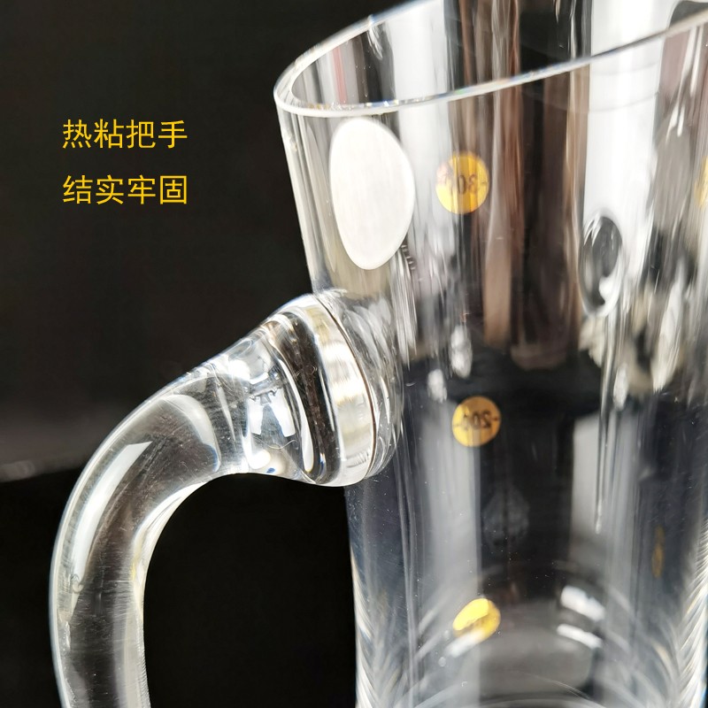 雅致分酒器金刻度家用饭店用白酒分酒器300ML量酒器小号玻璃洋酒红酒分酒壶详情3