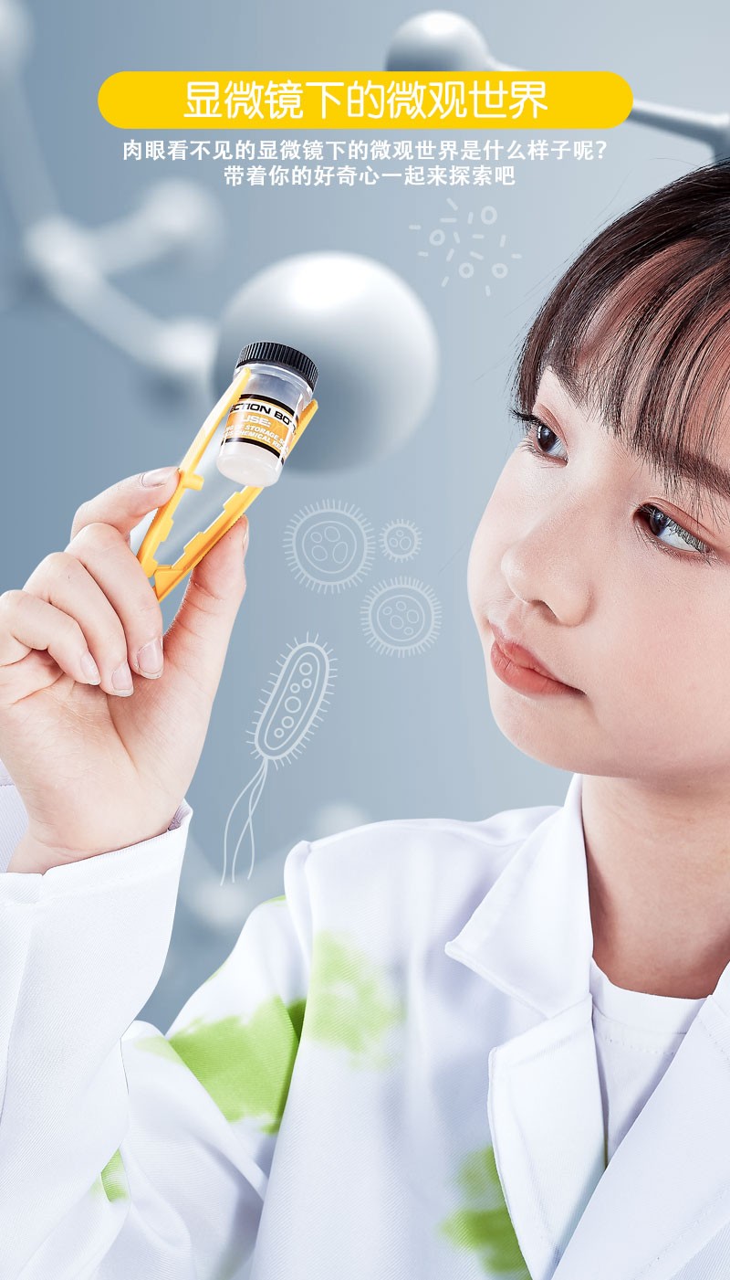 Yiwu quality products Factory direct sales microscope High magnification Specimen viewing, high-definition teaching Special 20210A-2 detail image 9