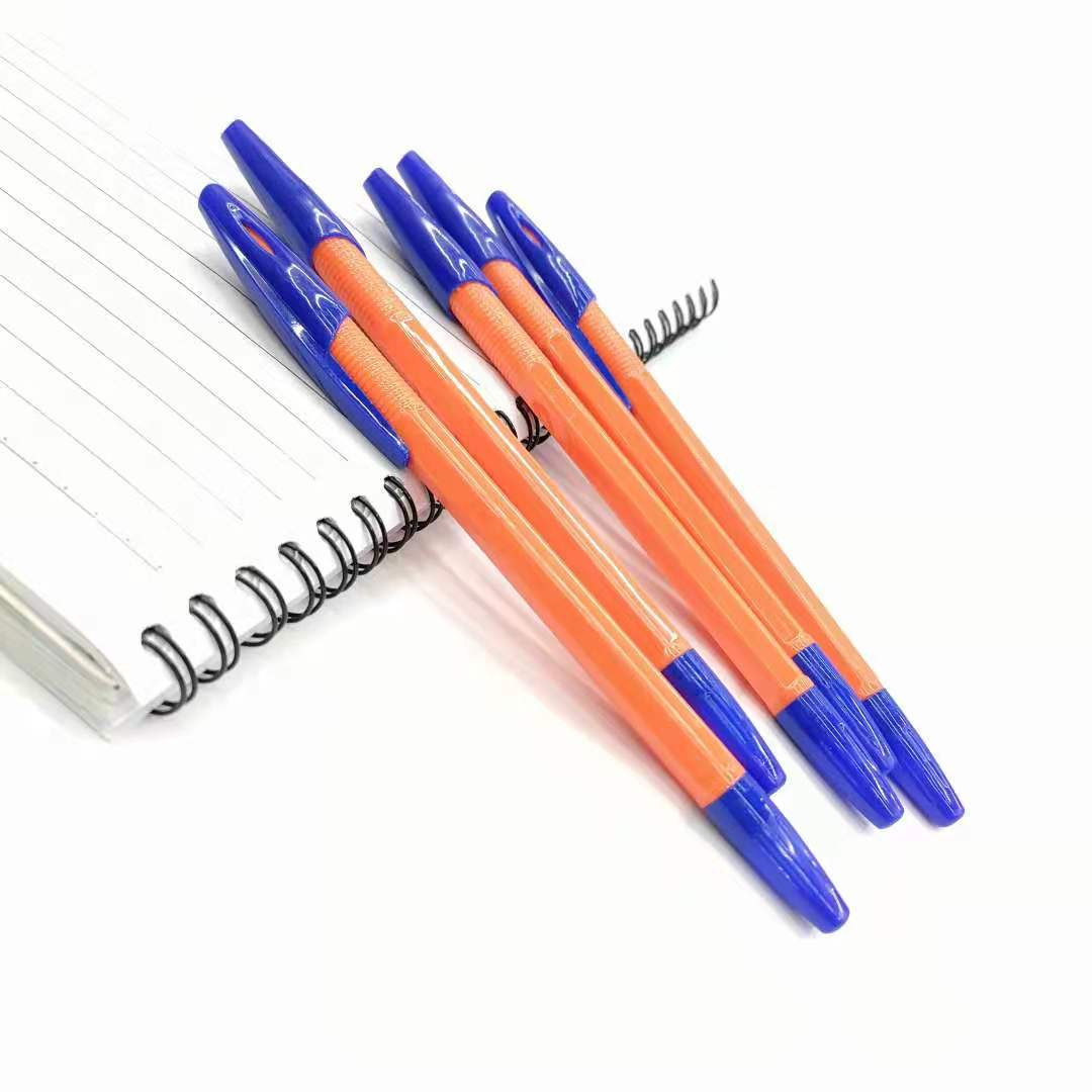 أقلام دائنية بلاستيكية بسيطة لكتابة لوازم مكتبية لمعلمي الأقلام الملساء Specification image
