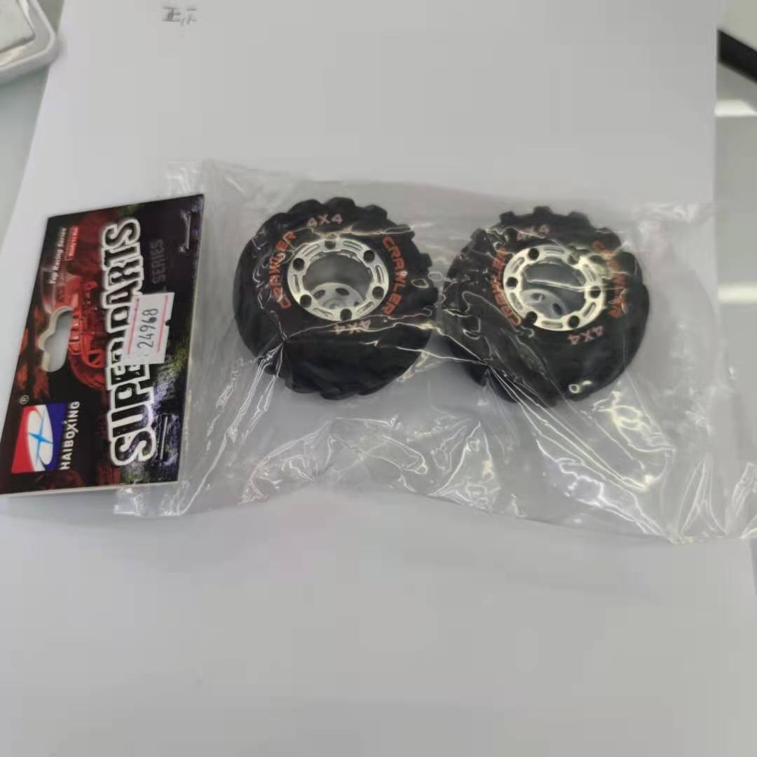 Haibo Star 2098B small climbing tire 1/24 Remote Control car model car tire 24968 Climbing wheel assembly detail image 3