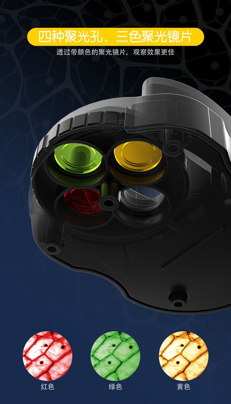 义乌好货 厂家直销显微镜高倍率看标本高清教学专用2120A儿童礼物详情图5