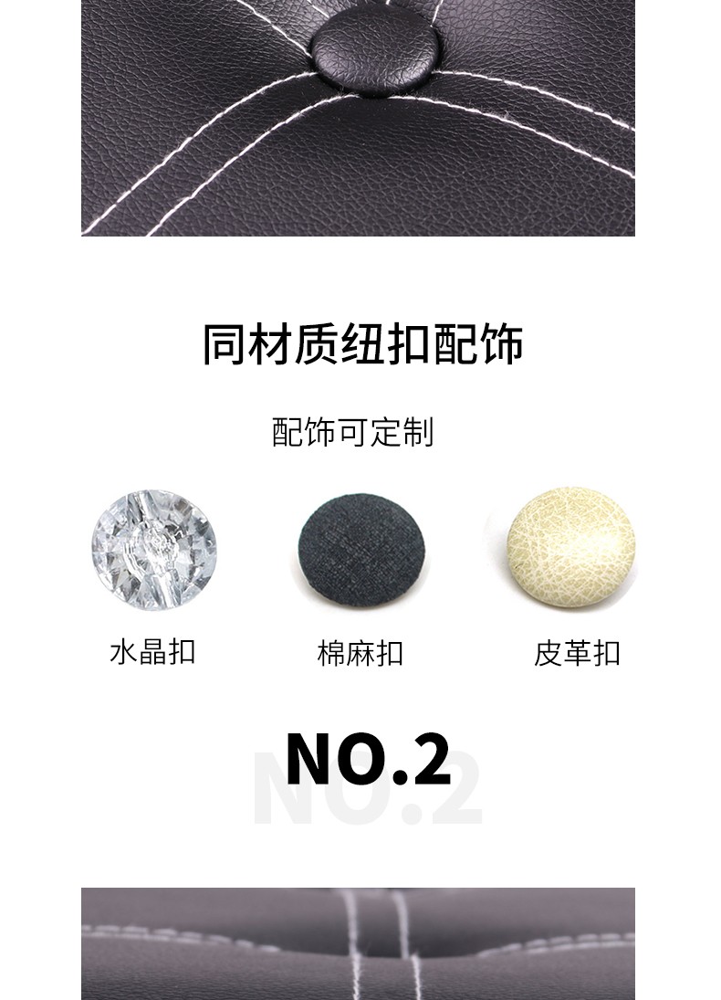 皮革折叠收纳凳大容量多功能储物凳玩具家用沙发换鞋凳跨境批发详情图6