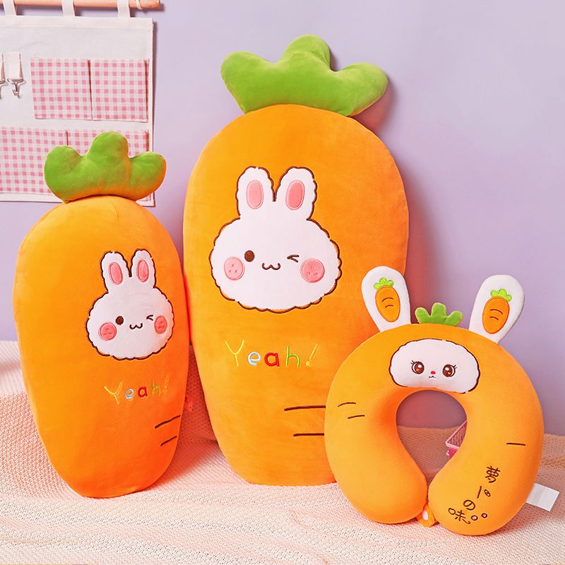 50CM可爱胡萝卜抱枕超软毛绒玩具布娃娃女生睡觉床上大号玩偶创意礼物图