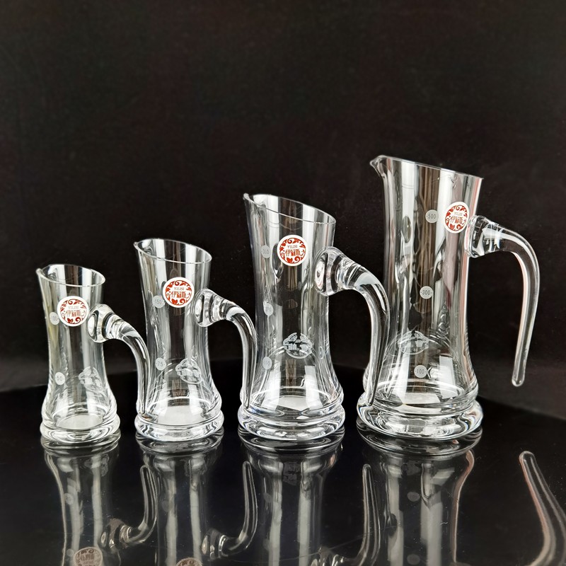 雅致分酒器家用饭店用白酒分酒器300ML量酒器小号玻璃洋酒红酒分酒壶详情5