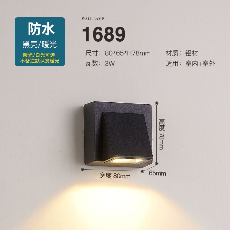 LED wall lamps, LED waterproof wall lamps, LED outdoor wall lamps, LED aluminum wall lamps Item Picture