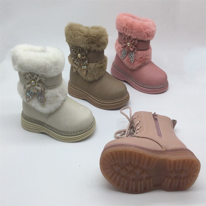 2021款女童皮靴春季新款中大童马丁靴儿童时尚单靴棉靴宝宝长筒靴a52