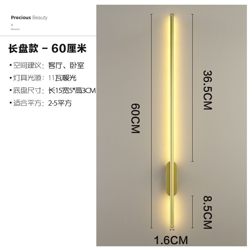 LED wall lamps, modern style wall lamps, indoor wall lamps details Picture