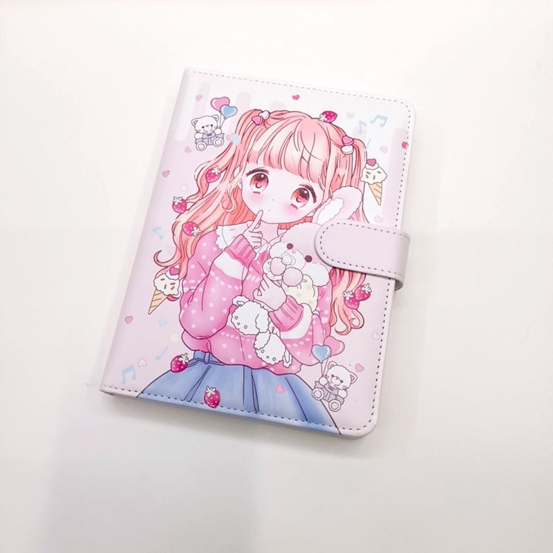 New magnetic buckle planner 520 Leather planner diary, best friend gift, girlish heart, sweet girl