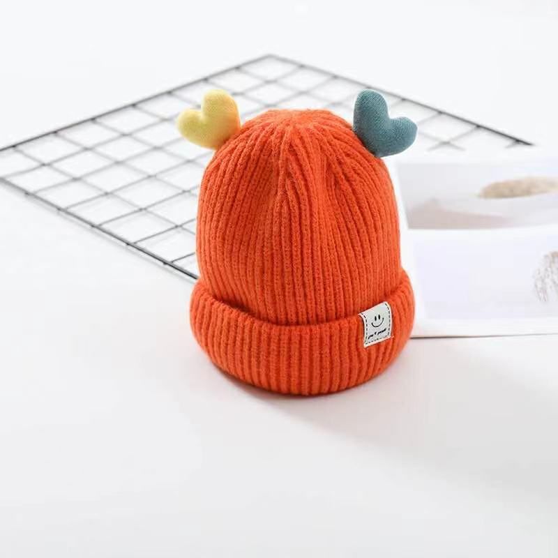 潮娃萌娃儿童帽针织帽保暖防寒baby帽子鑫欣帽业zz-011