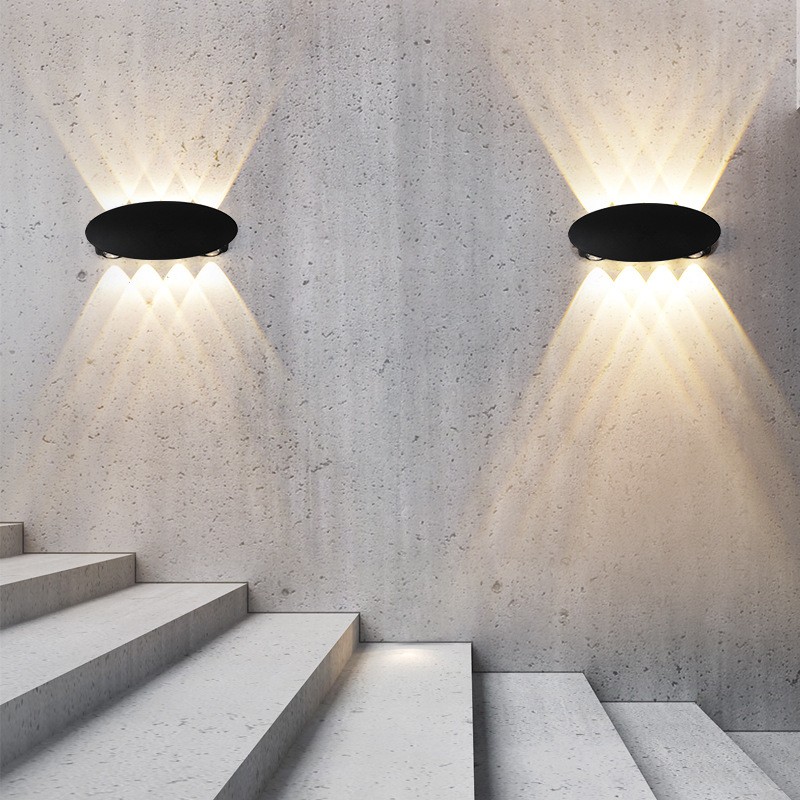 LED wall lamps, LED outdoor wall lamps, LED waterproof wall lamps, LED aluminum wall lamps detail image 2
