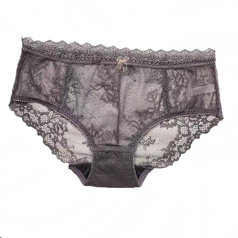 Seamless Underwear Women's Cotton Antibacterial Graphene Summer Middle Waist Little Girls Cotton Thin Day Triangle Shorts Head 1185