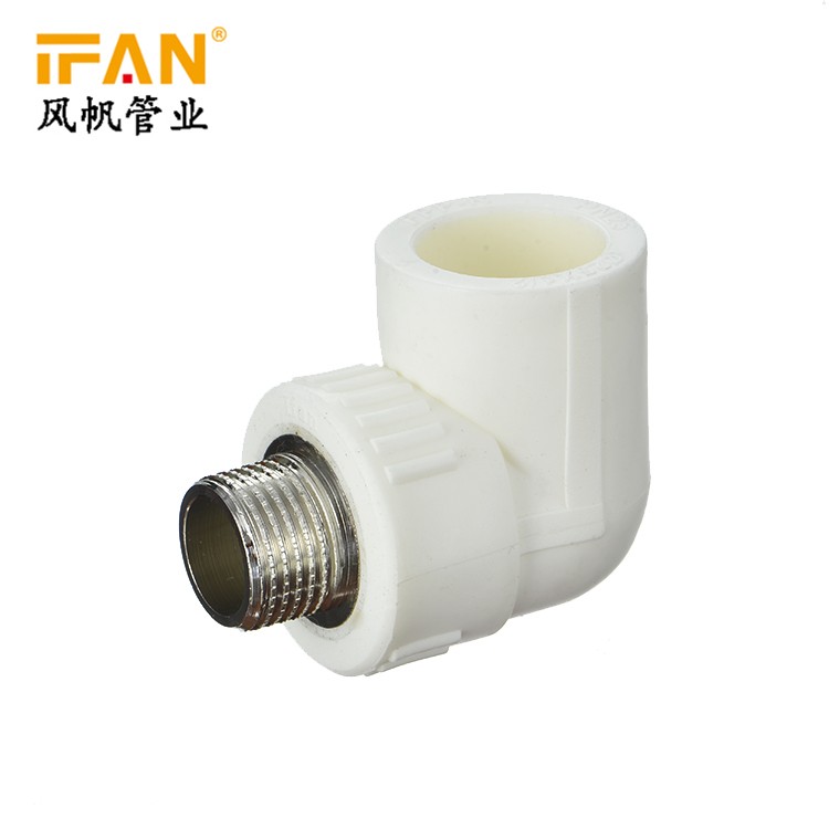 IFAN PPR L25*1/2 external thread elbow detail image 1