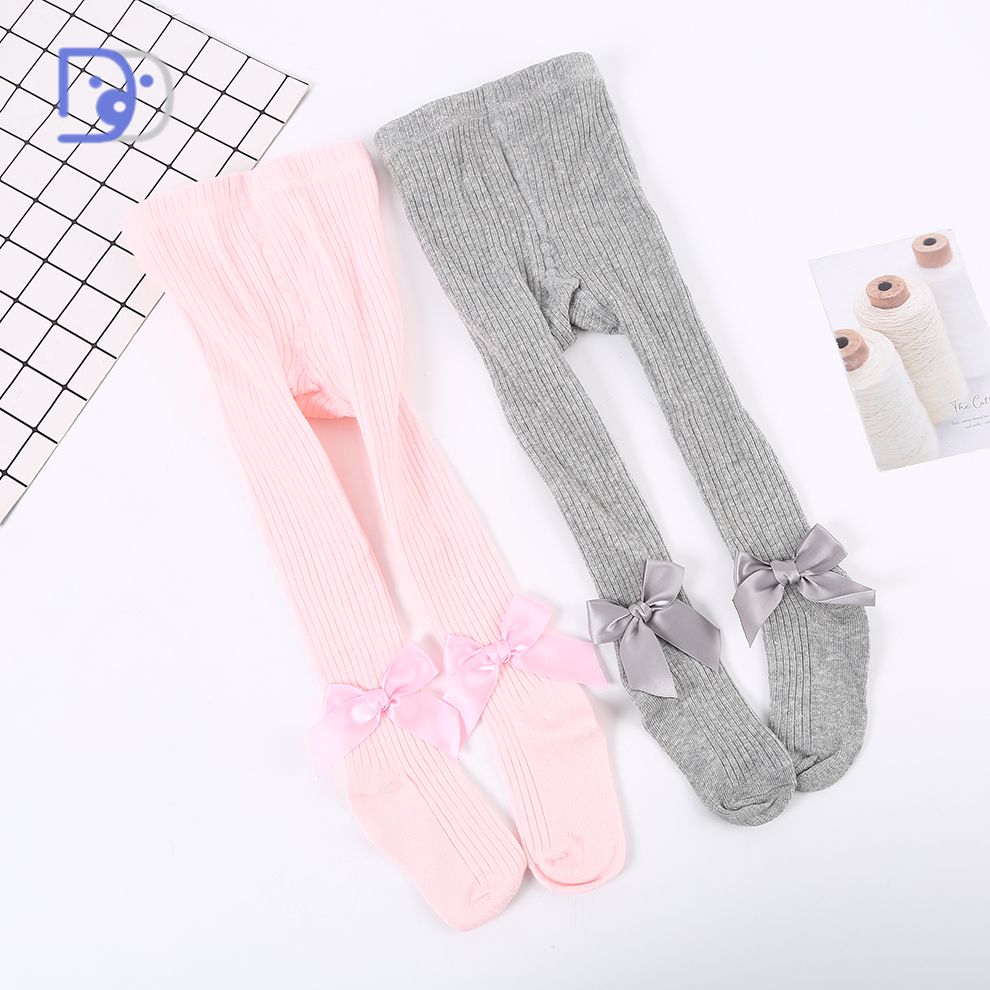 2021 Korean Spring and Autumn New style Baby big Bow Girls Tights, Children and infants big pp pantyhose Application Scenario