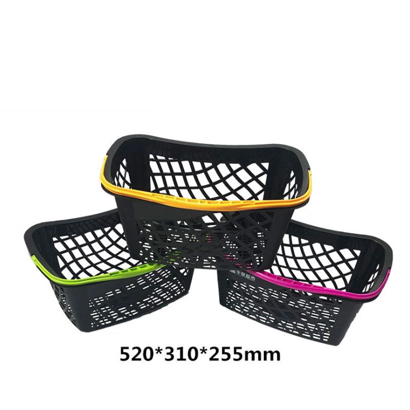 New mango-shaped plastic basket Shopping basket New supermarket shopping basket supermarket plastic basket hand basket