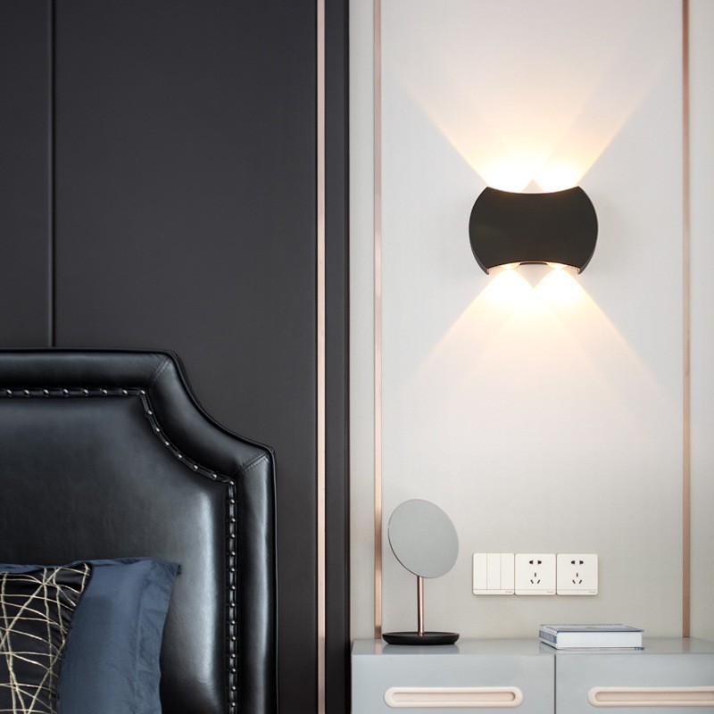 LED wall lamps, LED outdoor wall lamps, LED waterproof wall lamps, LED aluminum wall lamps detail image 1