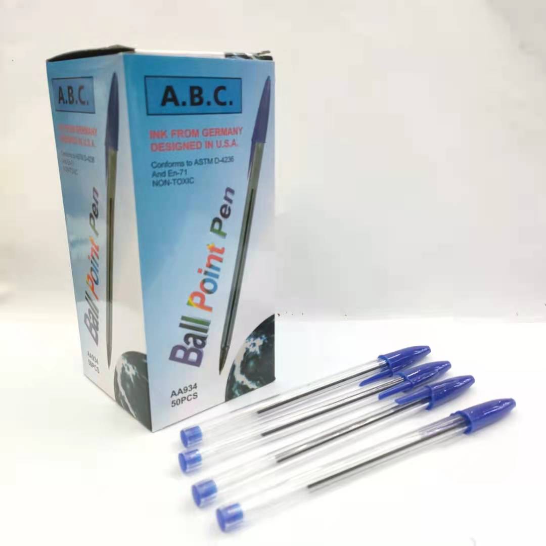 Business ballpoint pens, simple ballpoint pens, student notes, writing pens, teachers' office supplies