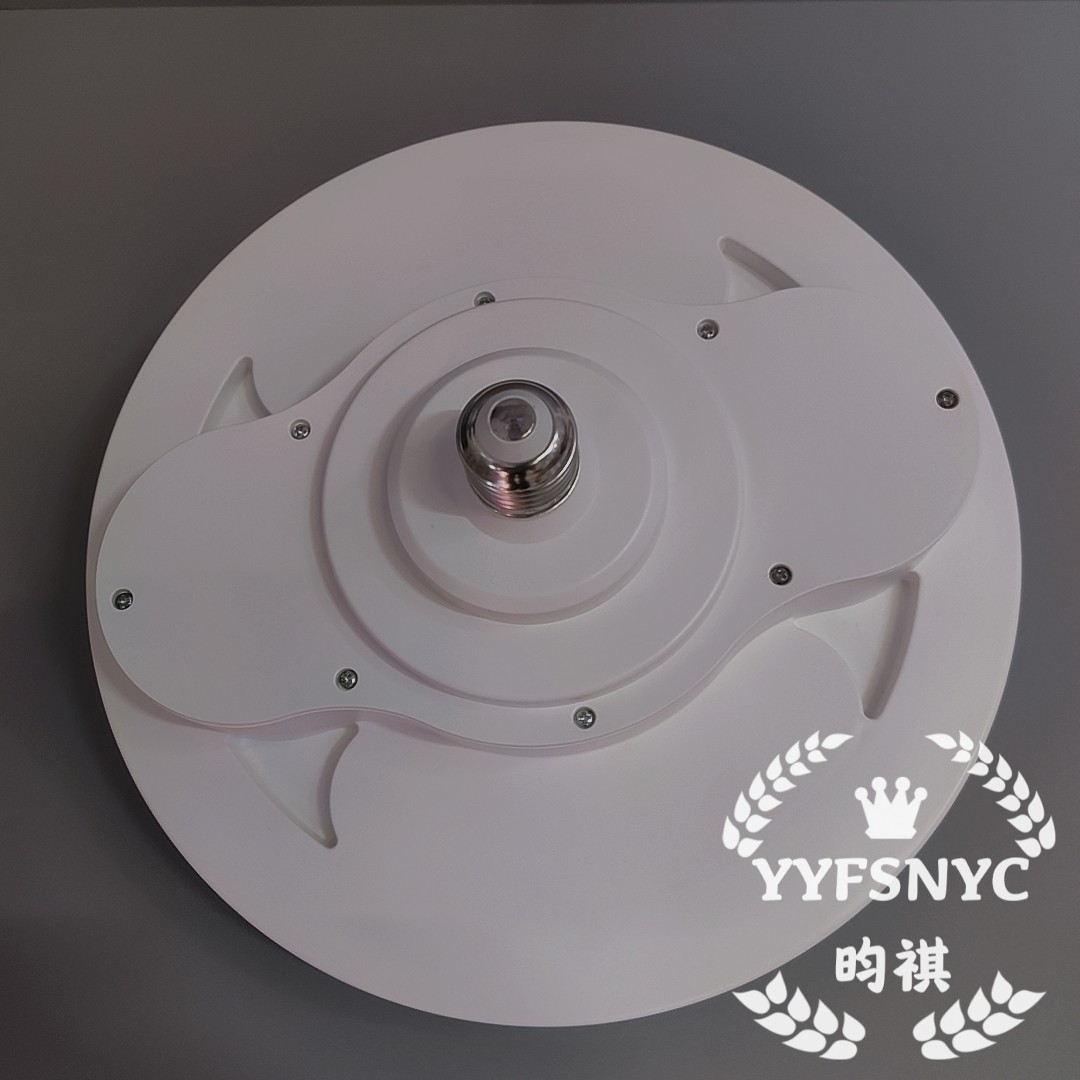 LED新款魔球蓝牙音乐灯 带遥控RGB七彩灯E27螺口灯飞碟灯详情图7