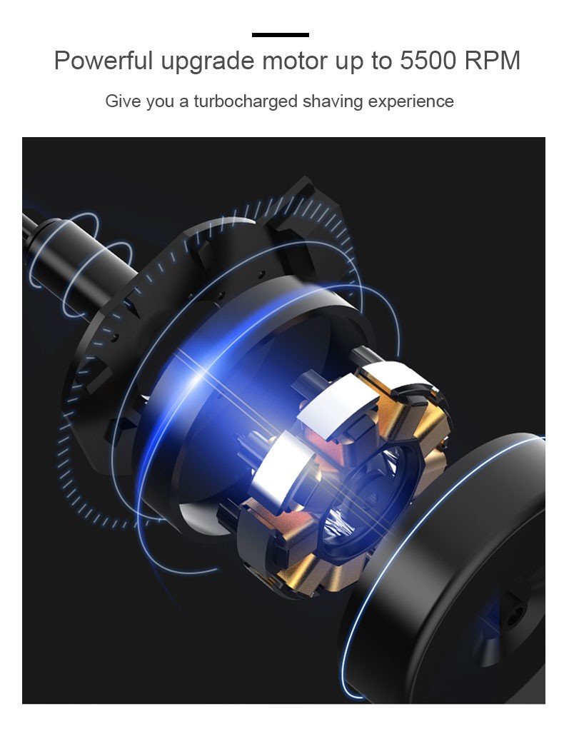 DALING Electric Nasal Hair Trimmer DALING-7009 Men's Nasal Hair Cleaning and Shaving Device, rechargeable nasal hair trimmer, wholesale for export detail image 8